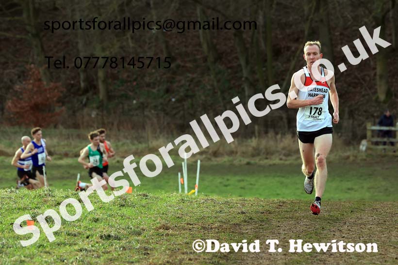 Senior Mens 2024 Northern Cross Country Champs., Sedgefield. Photo: David T. Hewitson/Sports for All Pics